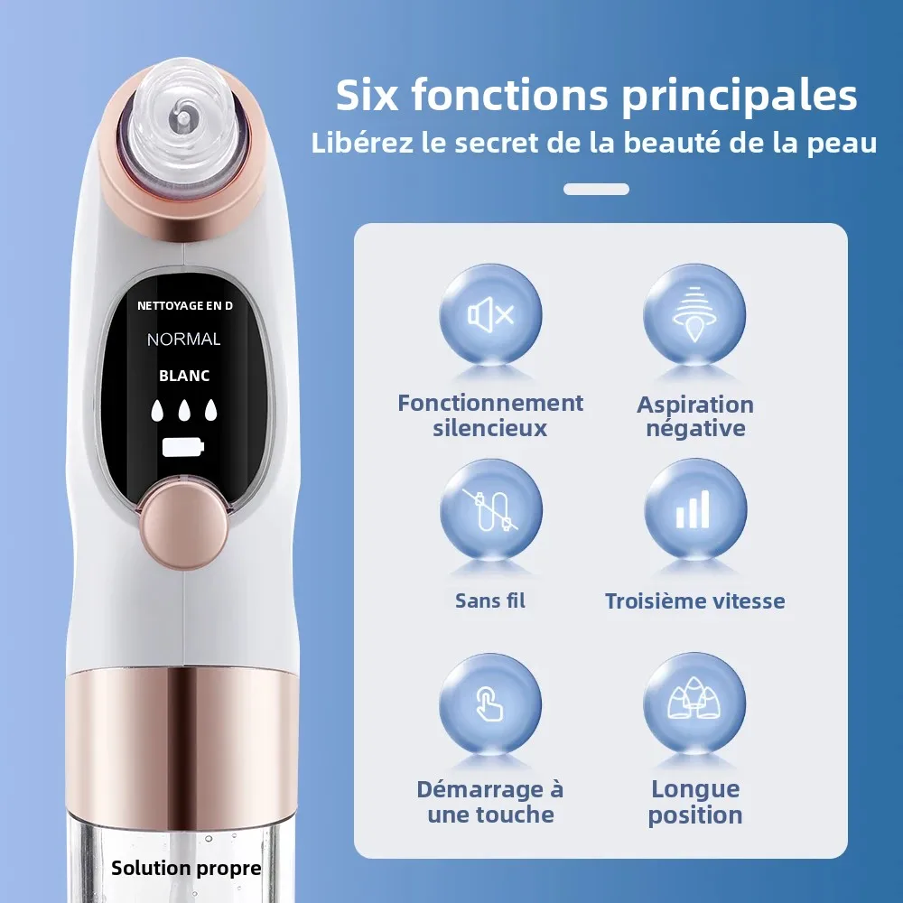 الكهربائية الصغيرة فقاعة مزيل الرؤوس السوداء USB دورة المياه المسام حب الشباب بثرة إزالة فراغ شفط الوجه الأنف أداة تنظيف
