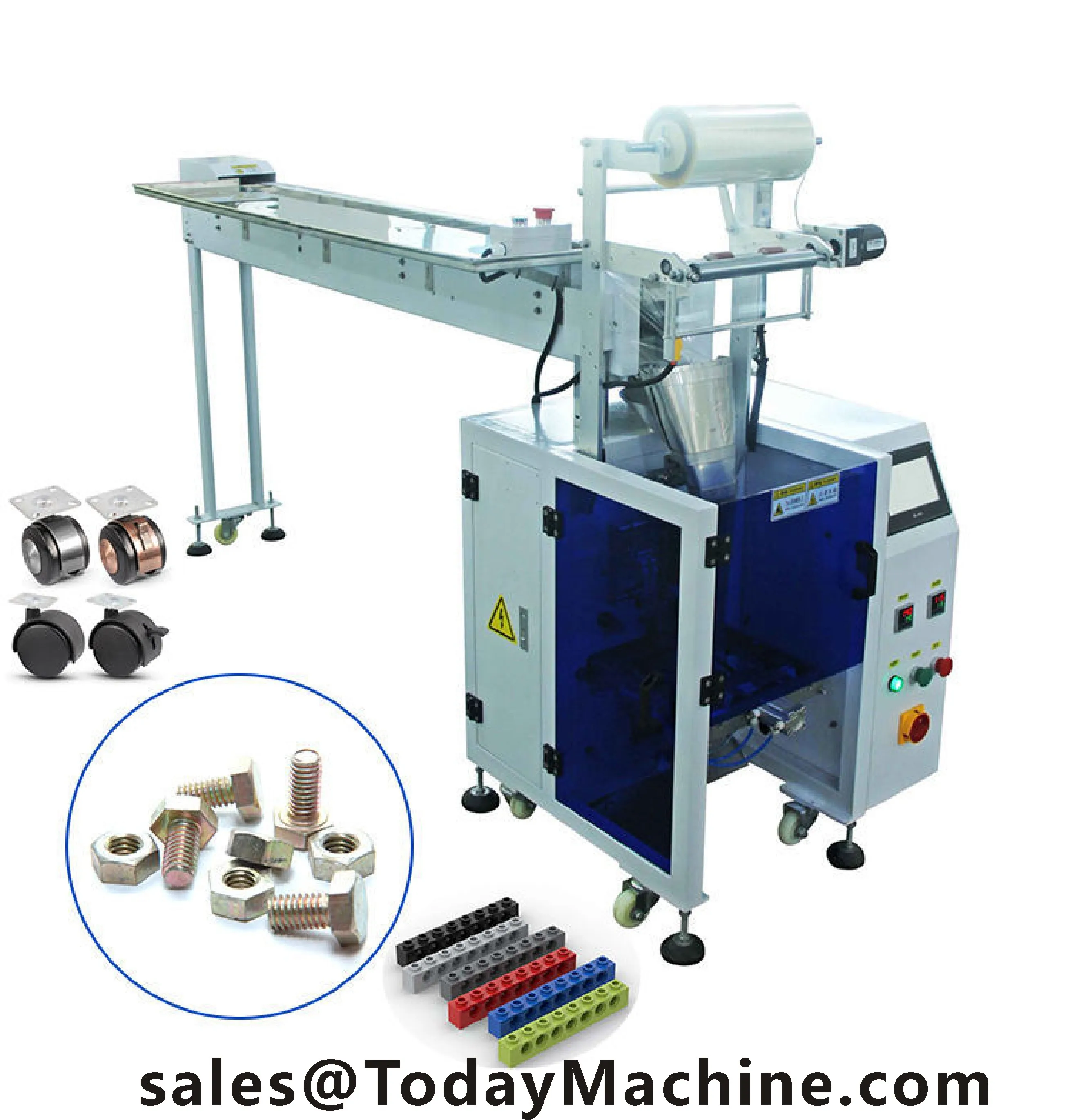 Button Nail Nut Bolt Screw Counting Packing Machine Other Parts Packaging Machine