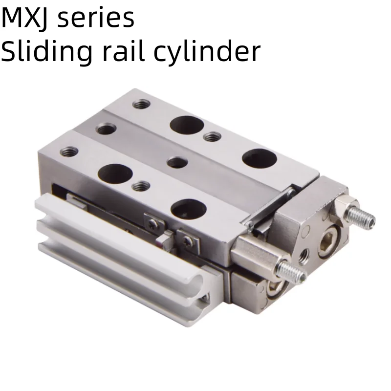 MXJ series slide rail cylinders MXJ4-5 MXJ4-10 MXJ6-5 MXJ6-10 MXJ6-15 MXJ8-5 MXJ8-10 MXJ8-15 MXJ8-20 MXJ4-5C MXJ4-10CS MXJ6-10CT