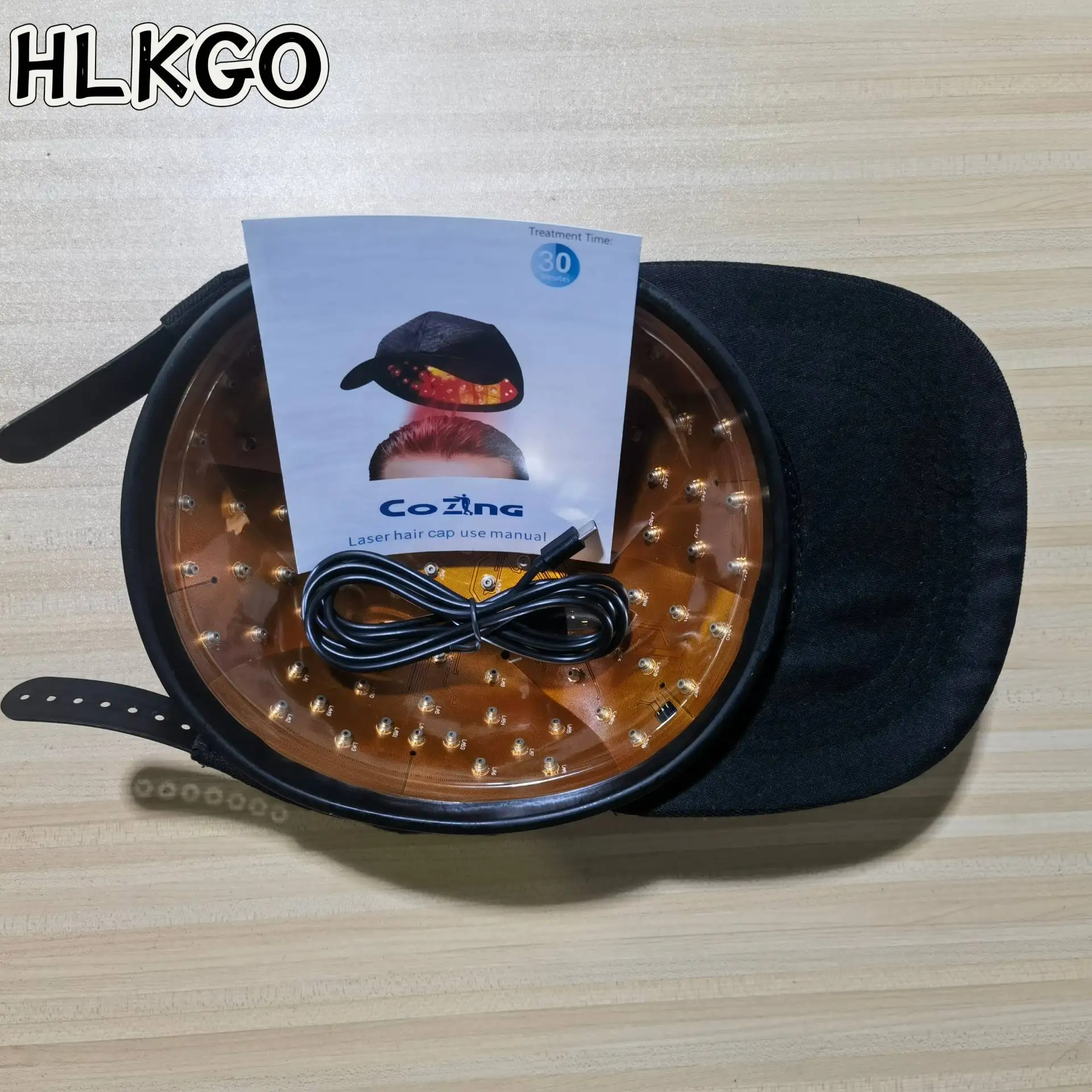 

Лазерная шапочка для роста волос с диодами 96*650 нм — для профилактики выпадения волос и здоровья кожи головы