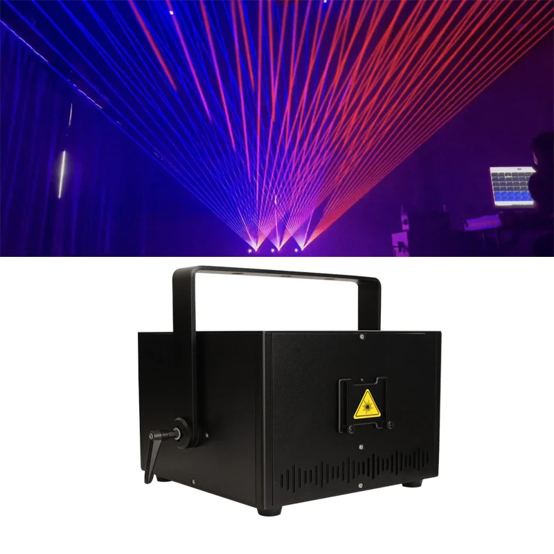 

Sailwin High Power Stage Lights 10W RGB Full Color Animation Laser Light With ILDA 25KPPS Scanning System For DJ Disco Wedding