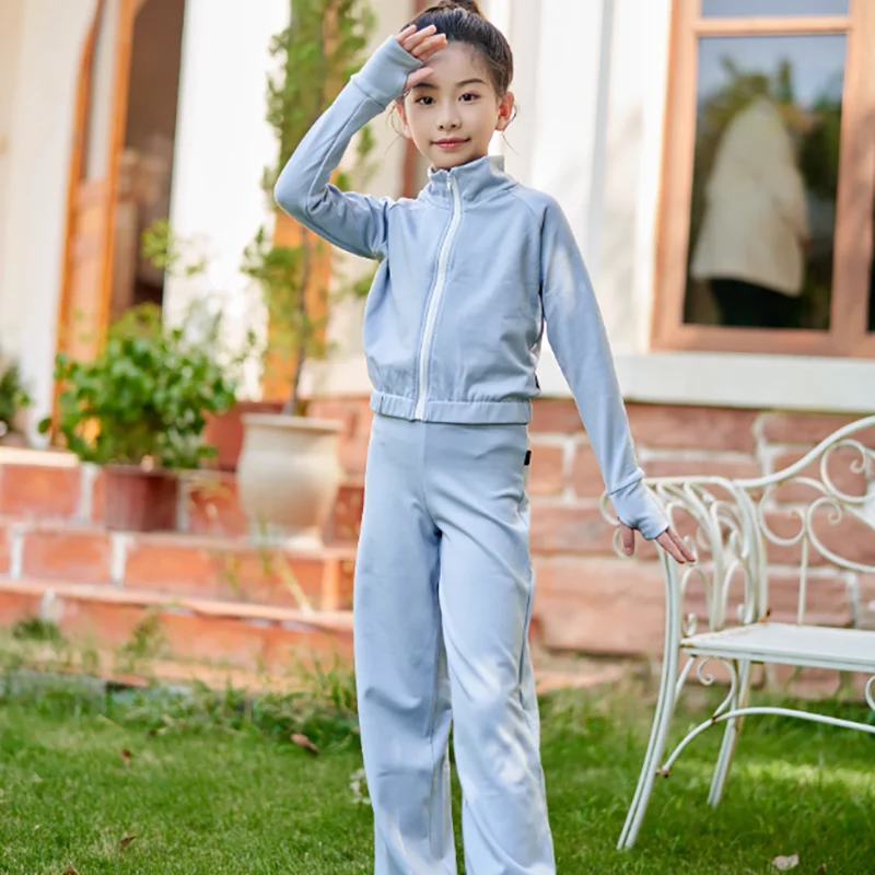 Profesjonalny strój baletowy dla dziewczynek, gimnastyczny trykot, spódniczka tutu, puszysta sukienka na występy sceniczne.