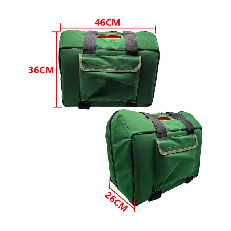 Canvas Backpack Soft Bag For Leica TS06 TS02 TS09 TPS400/700/800/1201 Series Total Station Box Survey Bag Durable