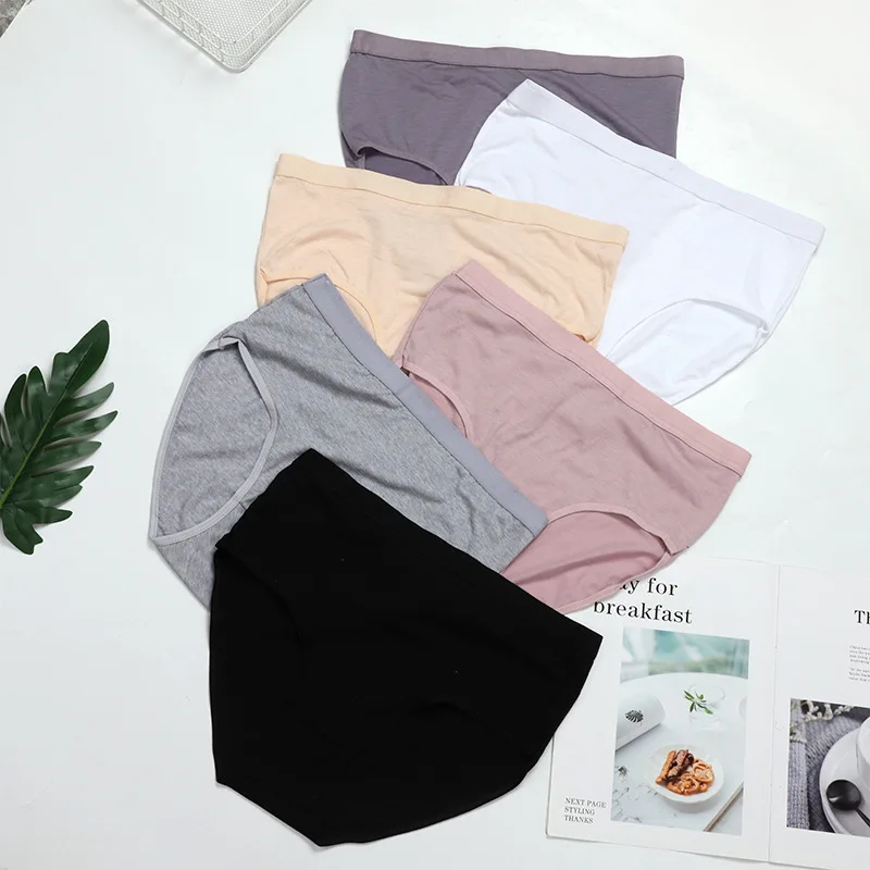 

Panties for Women Ropa Interior Femenina 6Pcs/Lot Cotton Underwears Sets Comfortable Breathable Plus Size 7XL Briefs Intimates