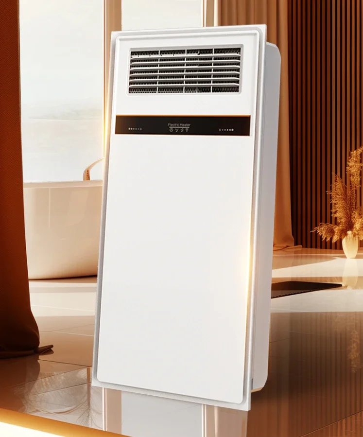 

High-power wind heating bath heater bathroom integrated chandelier heating blowing air ventilation lighting all-in-one heater