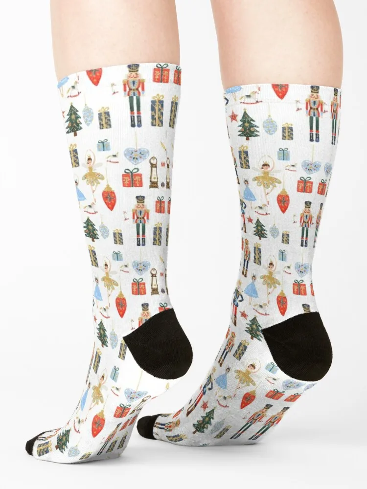 Calcetines navideños de ballet Cascanueces