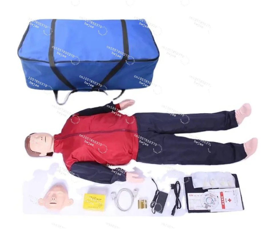 For Digital Full Body CPR Mannequin, Adult & Child First Aid Training Dummy, Medical Nursing Teaching Kit