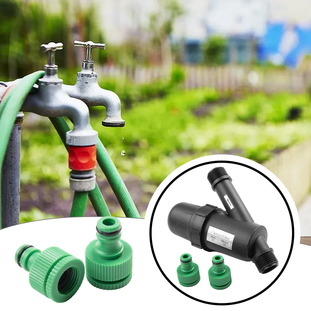 Reliable 100 Mesh Water Filter Strainer for Garden Hose Drip Irrigation Enhances System Lifespan (DN20 Connector)