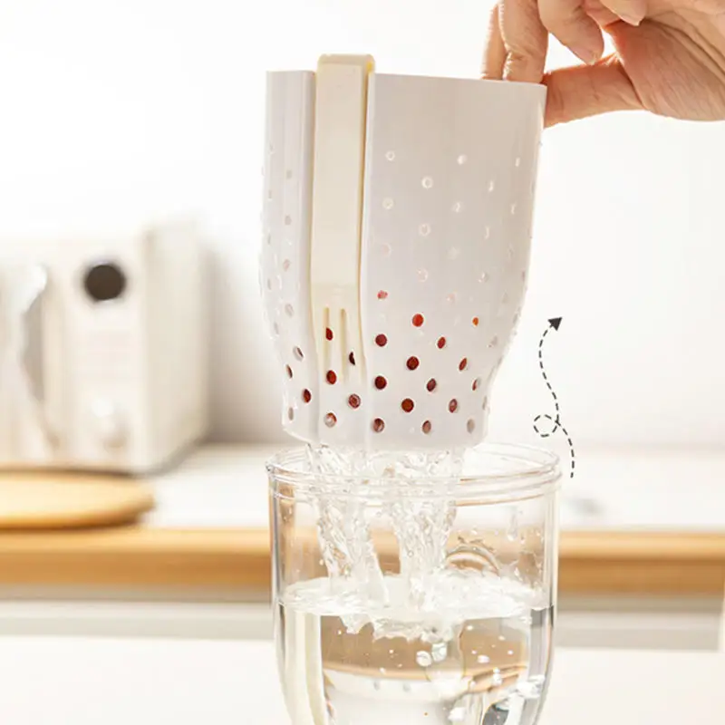 Double-layer Cup Oatmeal Storage Jar Multifunctional Sealed Salad Cup With Spoon Lid Portable Non-slip Fruit Preservation Cup