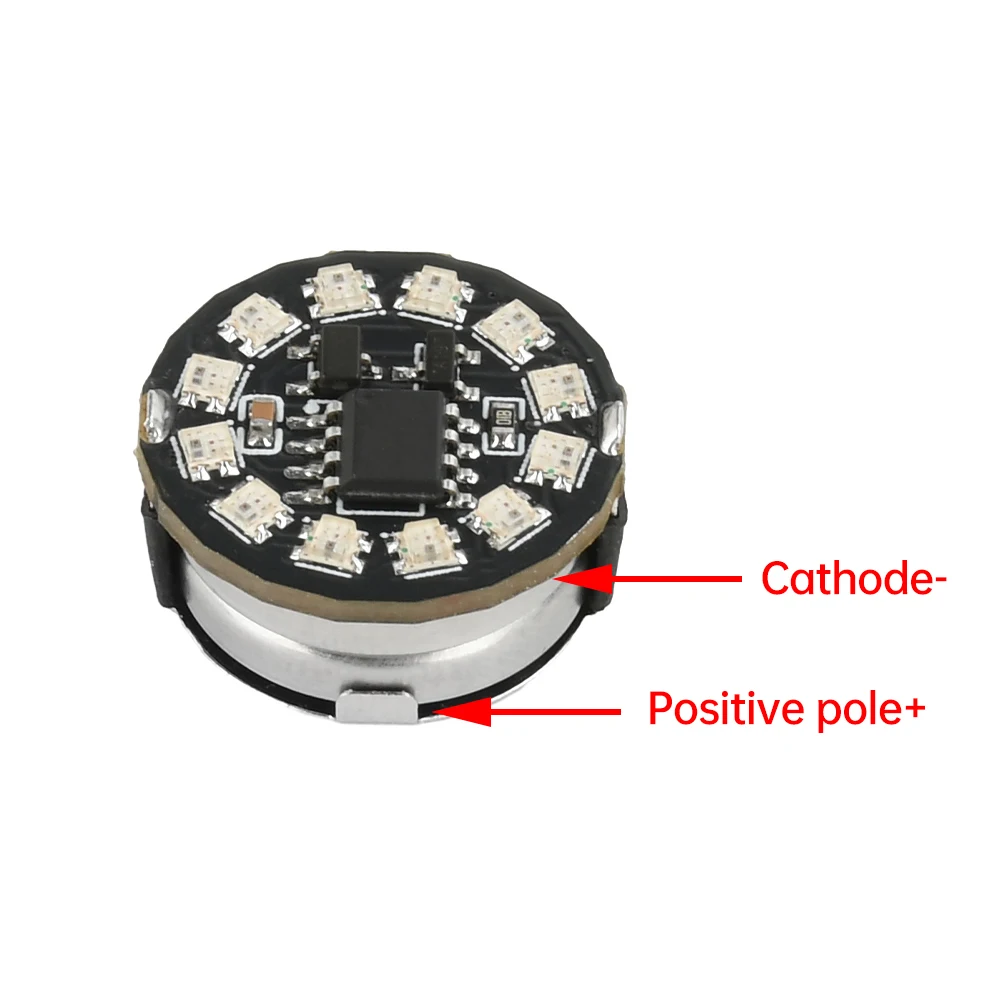 LED Colorful Wireless Magnetic Control Induction Light Breathing/Gradient/Rotation/Running Light DIY Landscape Sand Table Light