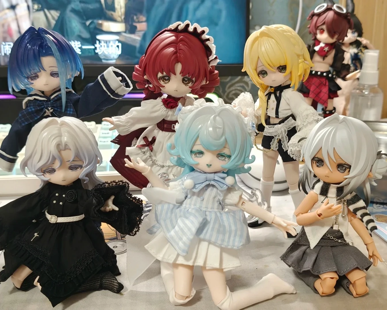 

Come4free 1/12 Bjd Bonnie Meteorological Star Language Series слепая коробка Mystery Box Kawaii Rabbit Bjd настольная шарнирная фигурка