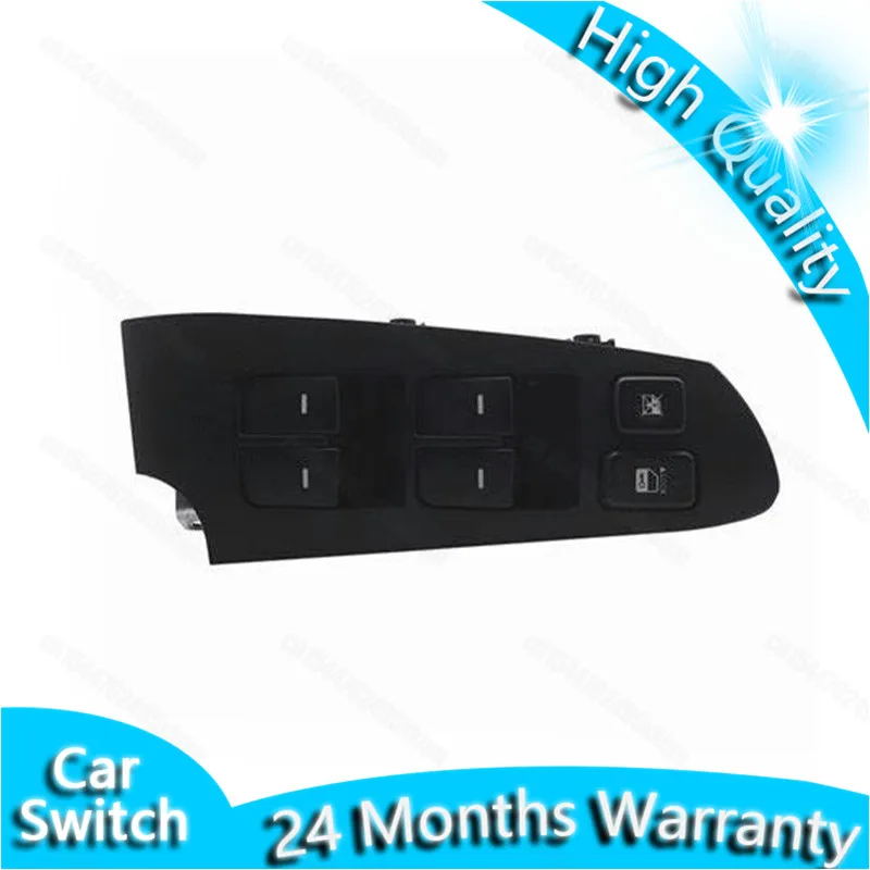 New Window Switch With Panel master switch door Glass Switch Fit For Kia FORTE Cerato 2010 2011 2012 No. K935701X000WK