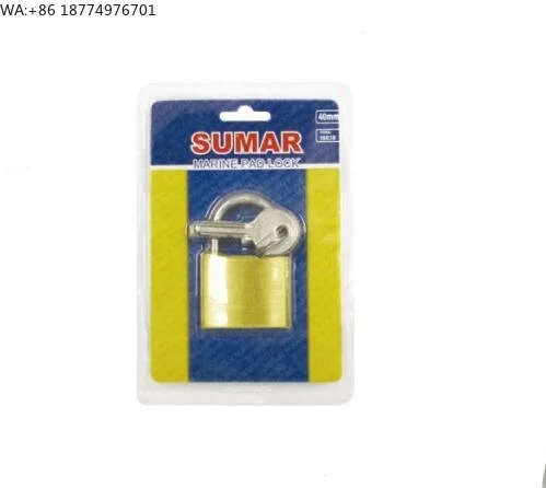 

Морской латунный замок для лодок