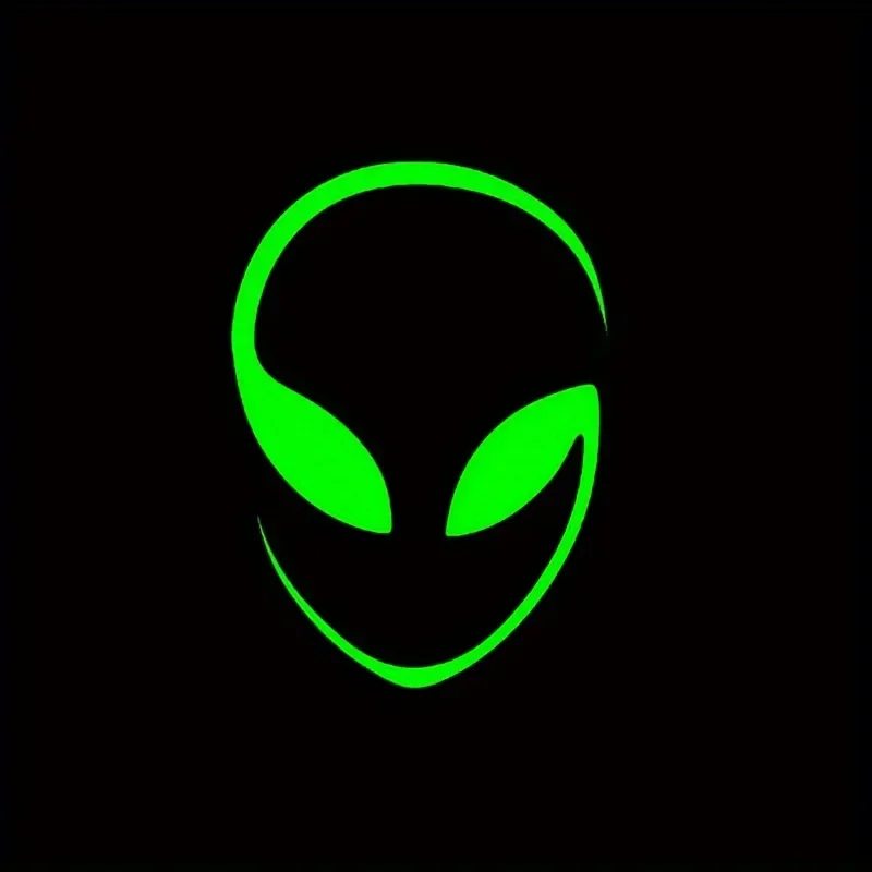 

Наклейка на автомобиль и мотоцикл «Зеленая голова инопланетянина», уникальная наклейка для внешнего вида автомобиля и энтузиастов научных исследований