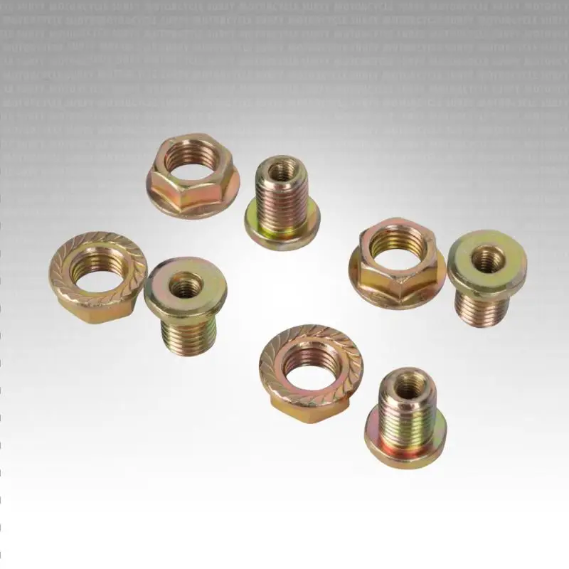 【CMO】4pcs Anti Crash Windshield Visor Bolt Inner Bolt Motorcycle Modification Parts Windshield Fixing Flange Nut
