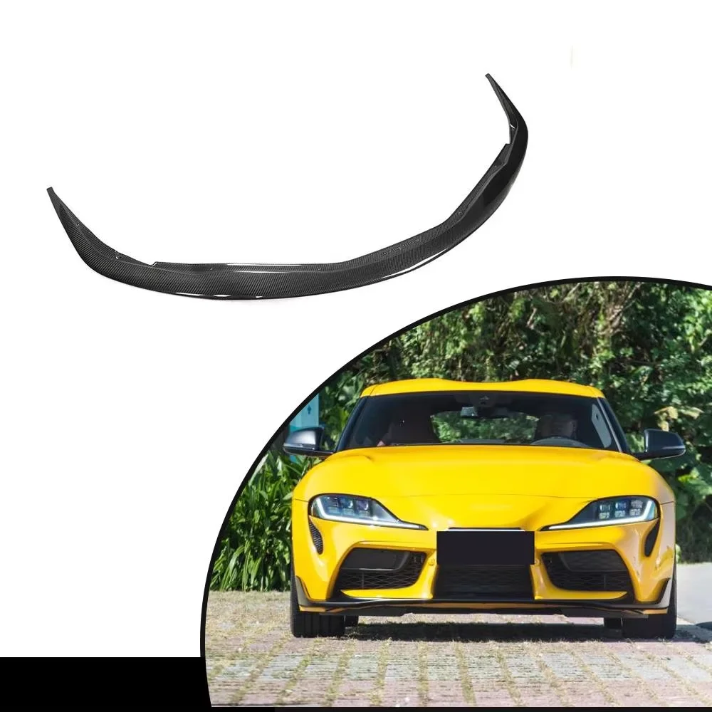 Carbon Fiber Front Bumper Lip for Toyota Supra 2019-2020