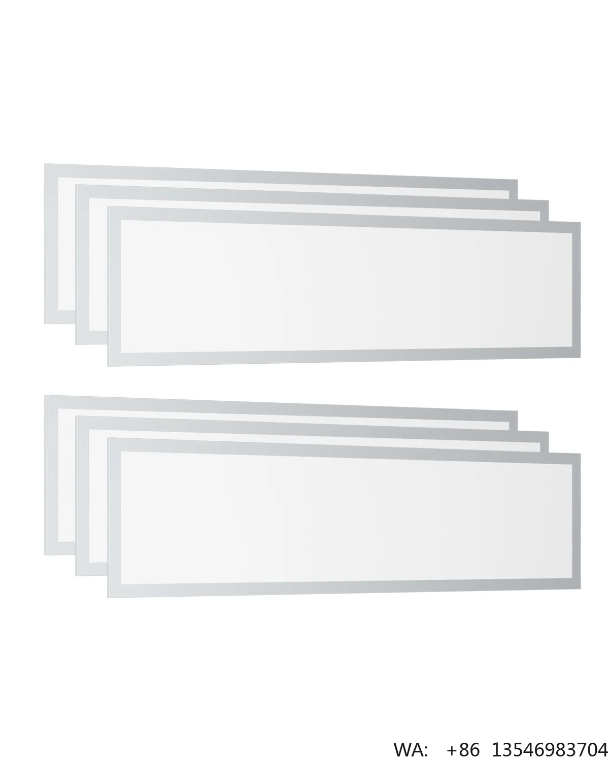 Stock in US EU CA 72W 3000K-6500K 130LM/W 5Wattage 5CCT Adjustable LED Ceiling Panel Light