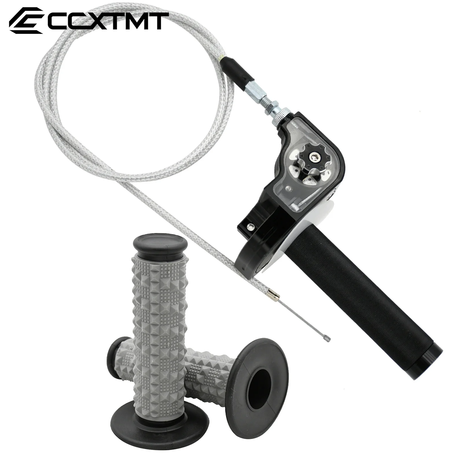 Motocross 22mm Universal M10*1.5 CNC Adjustable Accelerator Throttle Twist Grips Handlebars For KTM Honda Yamaha Kawasaki Suzuki