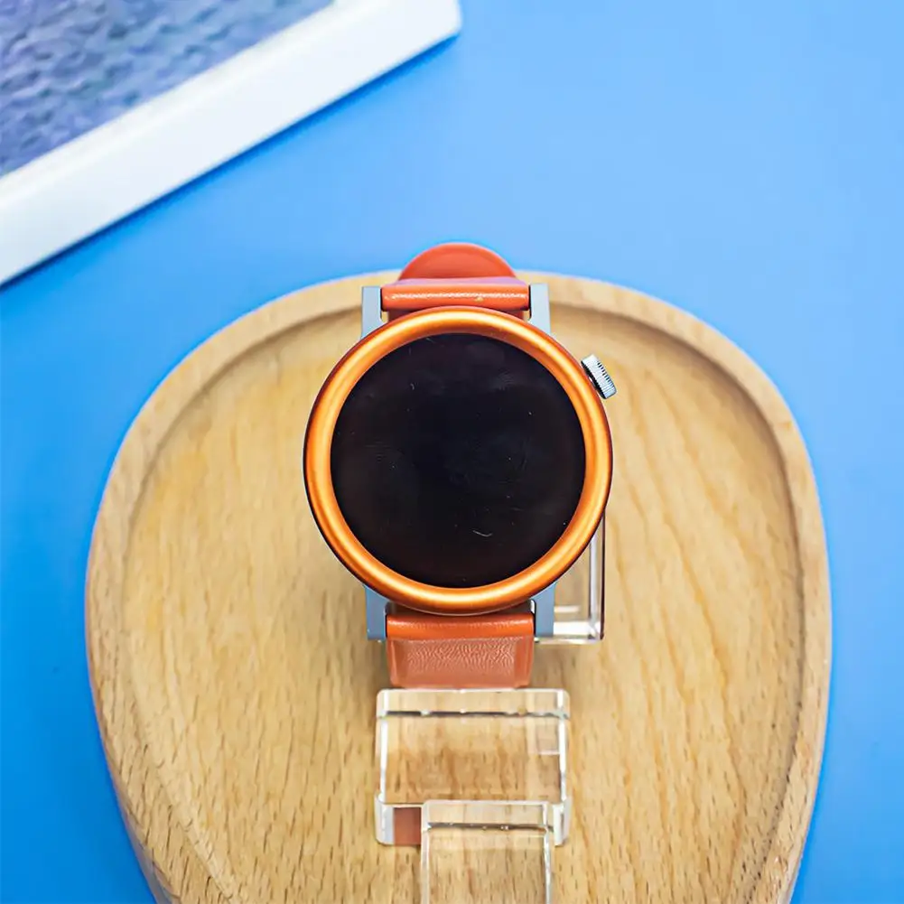 حافظة معدنية بديلة لساعة Nothing CMF Watch Pro 2، إطار صلب أحادي اللون مسطح، ملحق ساعة ذكية متين وأنيق