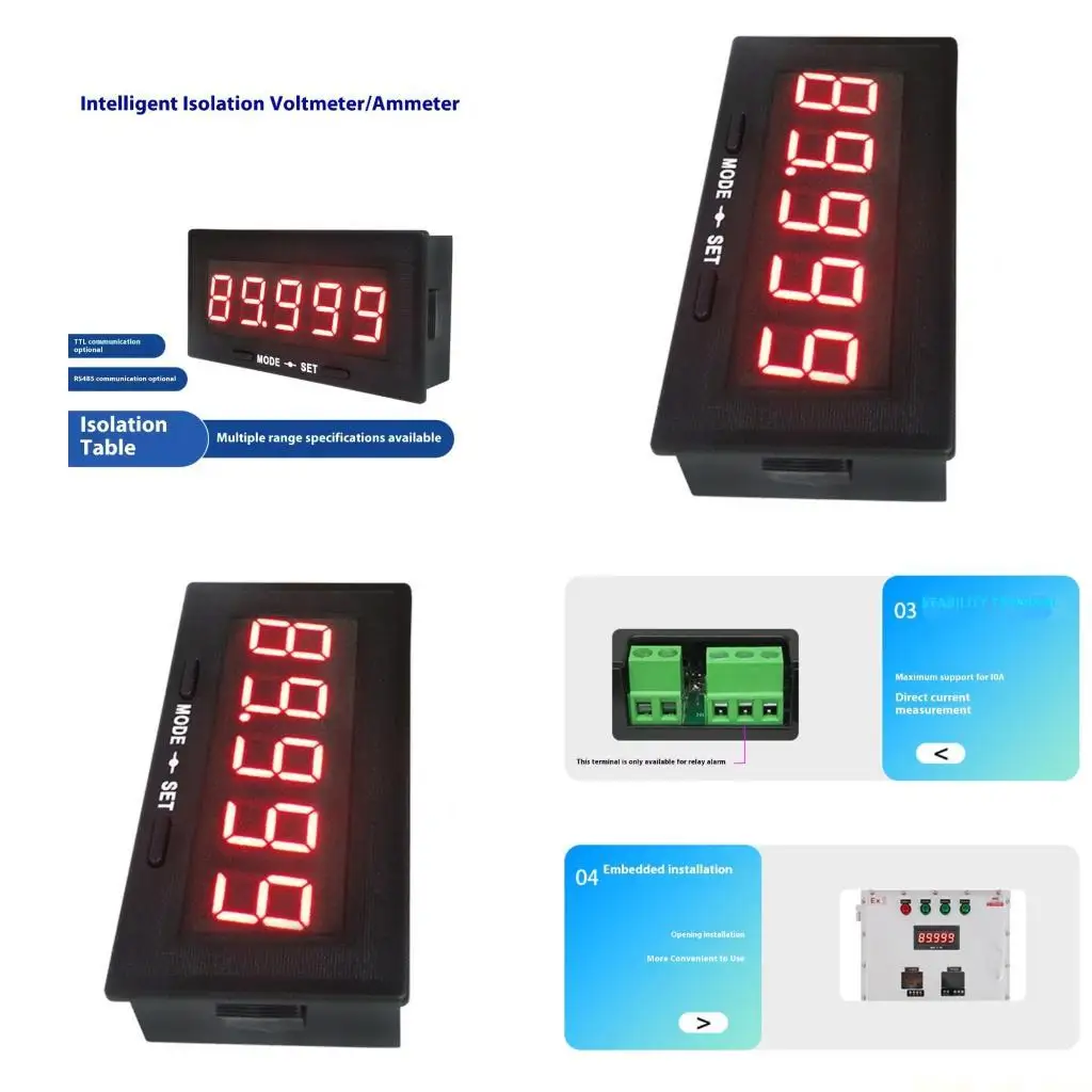 

Измеритель напряжения тока цифрового внешнего шунта A2BE соответствующий для промышленного применения