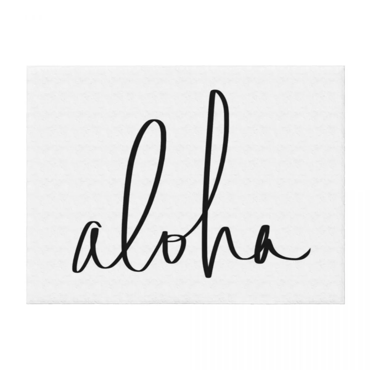 Одеяло Aloha Hawaii Typography, зимние кровати, плюшевые утяжеленные роскошные утолщенные одеяла