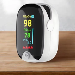 Medcial Portable Fingertip Pulse Oximeter Monitor Blood Oxygen Saturation Meter Pulse Oximeter Home Oximeter