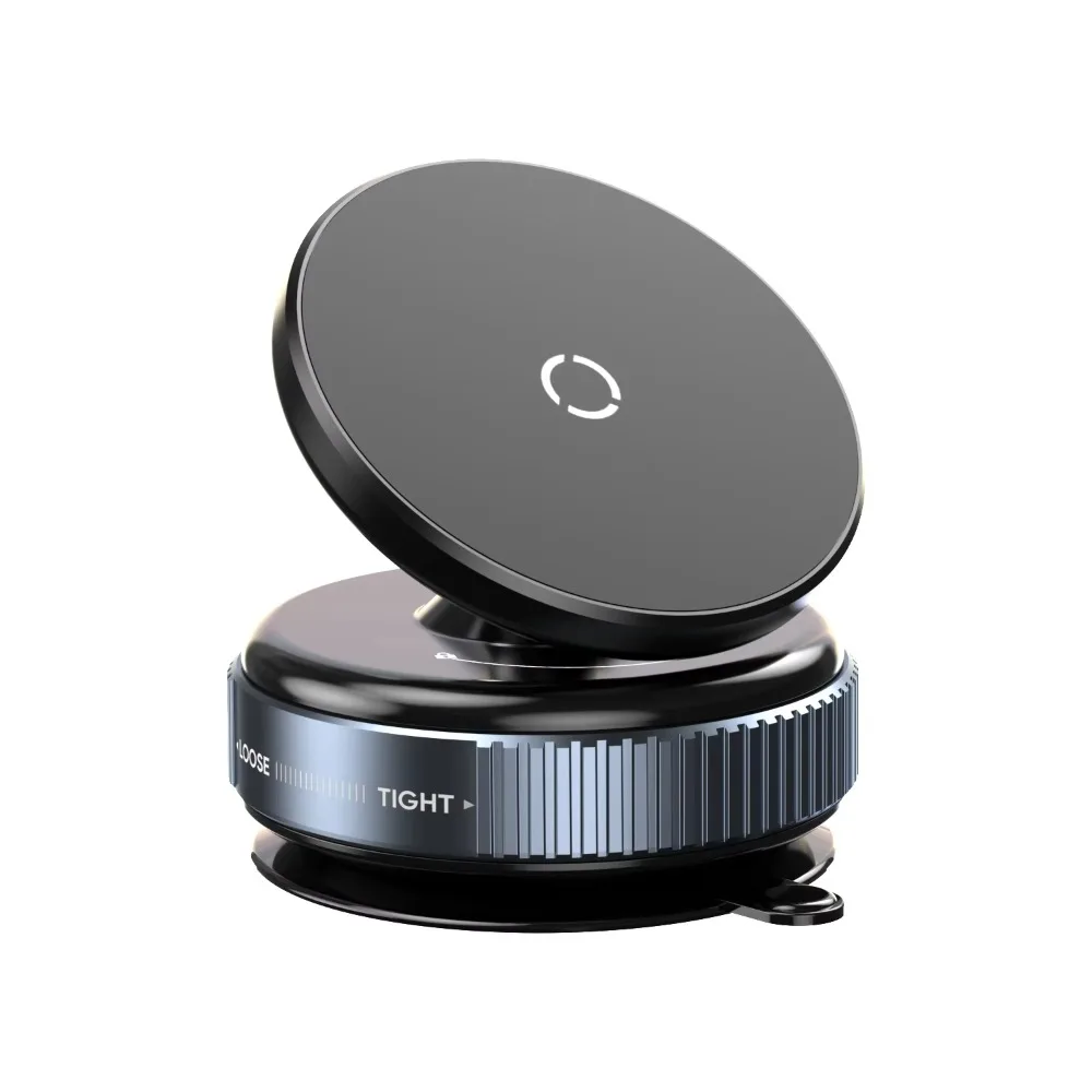 

360° Rotation Magnetic Car Phone Holder Magnetic Adsorption Vacuum Suction Vacuum Adsorption Holder Intelligent Car Mount