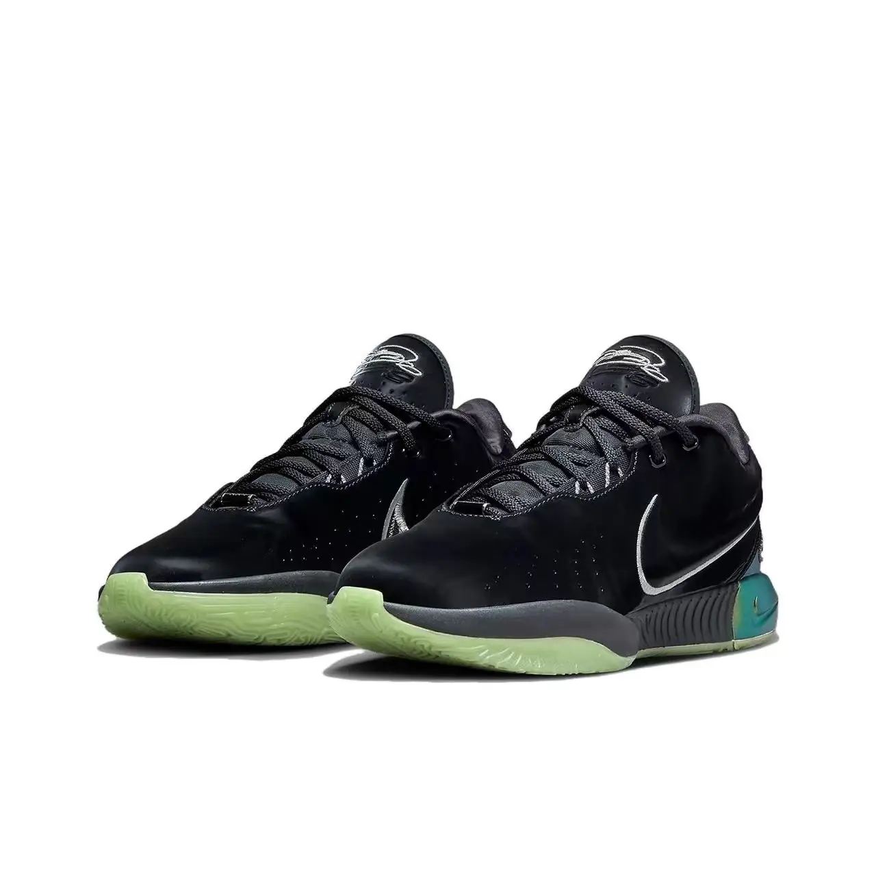 Nike Lebron 21 shock-absorbing durable wrapped supportive low cut Air Zoom practical basketball shoes for men and women