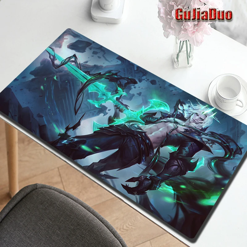 Viego League of Legends Gamer Large Mouse Pad Computer XXL 90x40 Non-slip Table Desk Mat Gaming Hoom Accessories Anime Mousepad