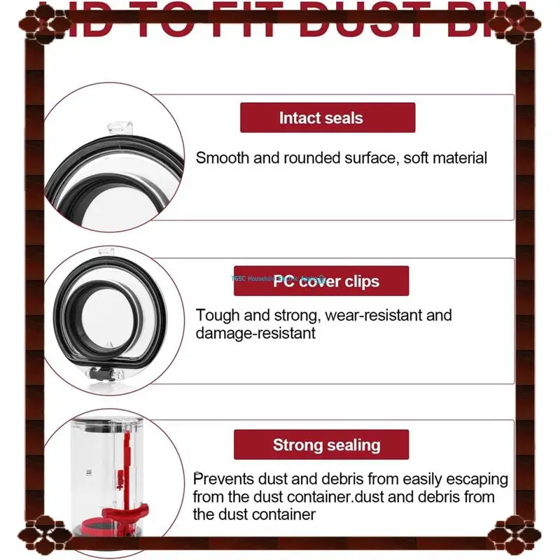 Dust Bin Parts For Dyson V11 V15 SV14 SV15 SV22 Vacuum Cleaner Canister Bin Part No. 970050-01 And 965443-01