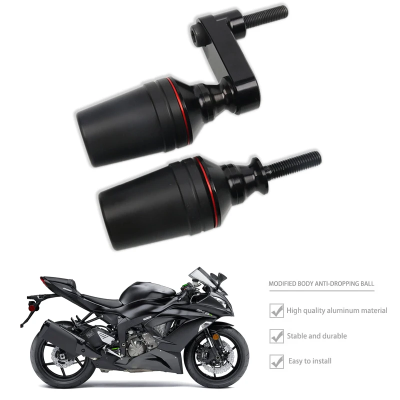 

For KAWASAKI ZX-6R ZX6R ZX 6R 2005-2008 2007 Motorcycle Falling Protection Frame Slider Fairing Guard Crash Protector