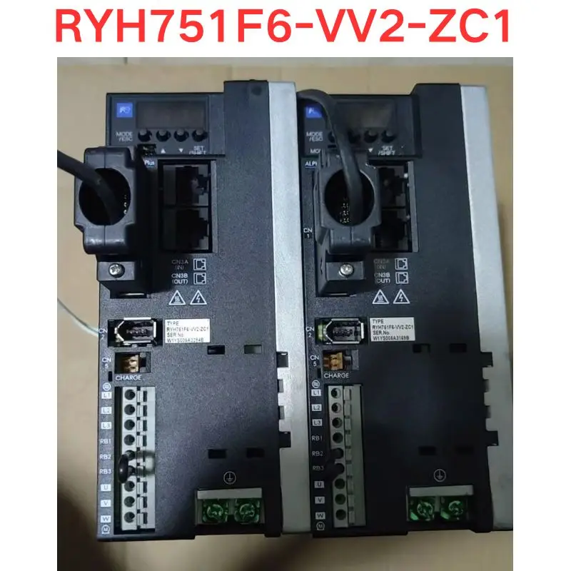 

Used RYH751F6-VV2-ZC1 Servo driver Function check OK