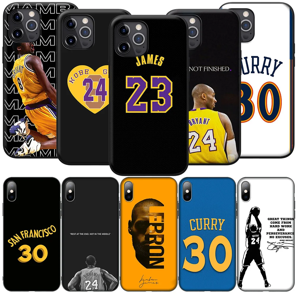 FL23 Basketball NO 24 30 23 Sports No24 No23 No30 Case for Huawei Nova 5T 4E 3i 3 2 2i Y6 Y6P Y7 Y9 Honor 20 20s 9X 7C