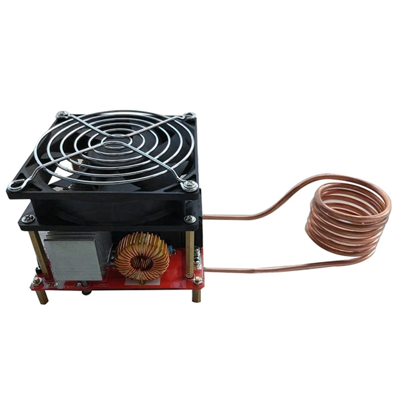 1000W ZVS Induction Heating Plate Module DIY Kit Set Heater With Copper Tube