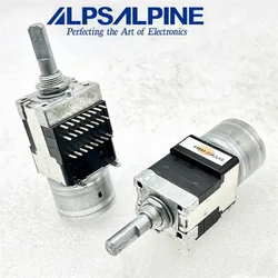1pcs,Motor potentiometer,RK168,20KA×6,24Pin,Audio volume amplifier,The shaft length is 25mm