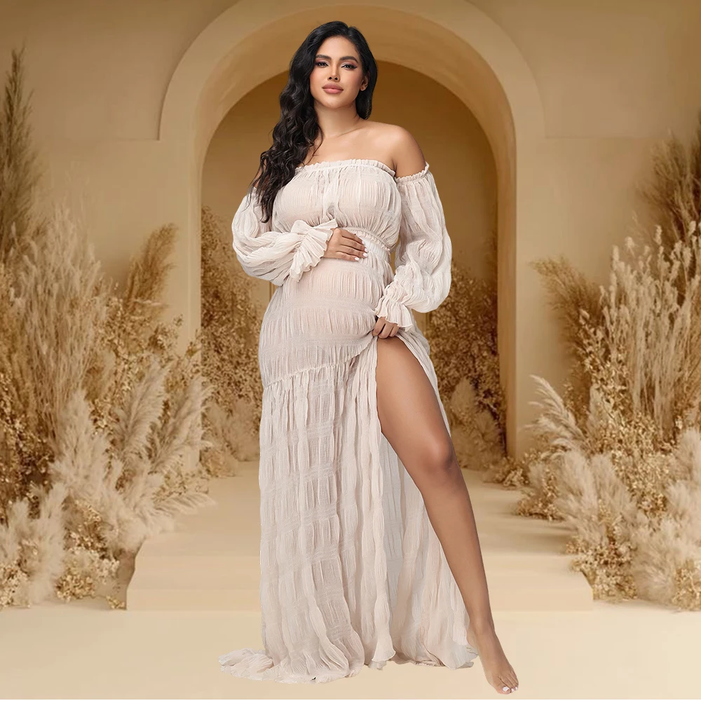 Bohemian Maternity Chiffon 2 P - Maxi Dress Boho ulasan dan harga