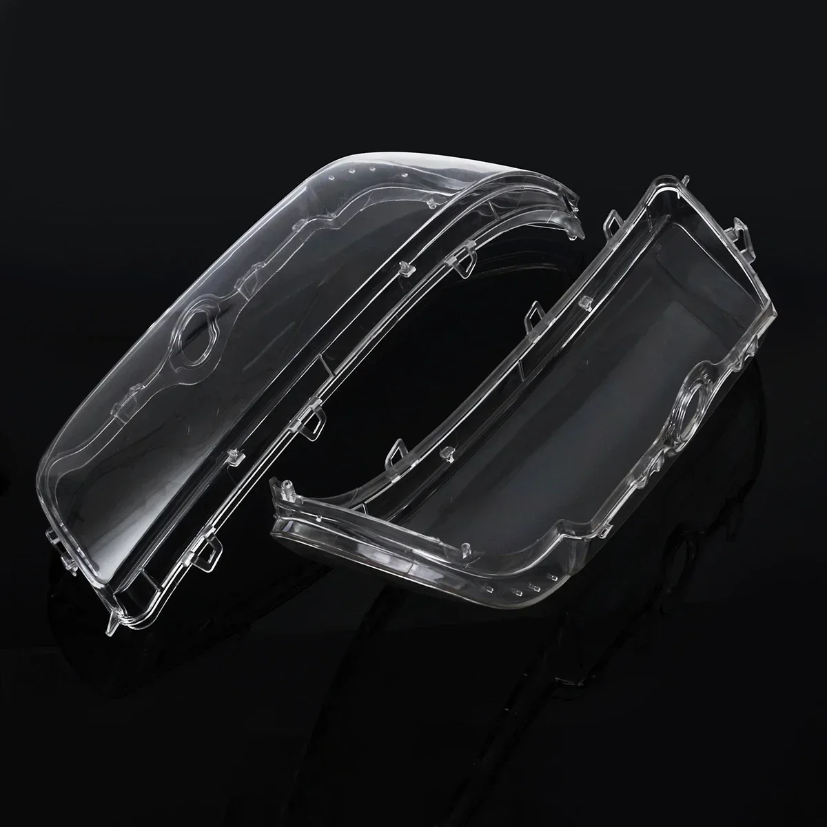 L/R 4-Door Lens Headlamp Lens Cover Car Headlight For BMW E39 facelift 1996-2003 63128375301 63128375302 Headlight Cover Shell