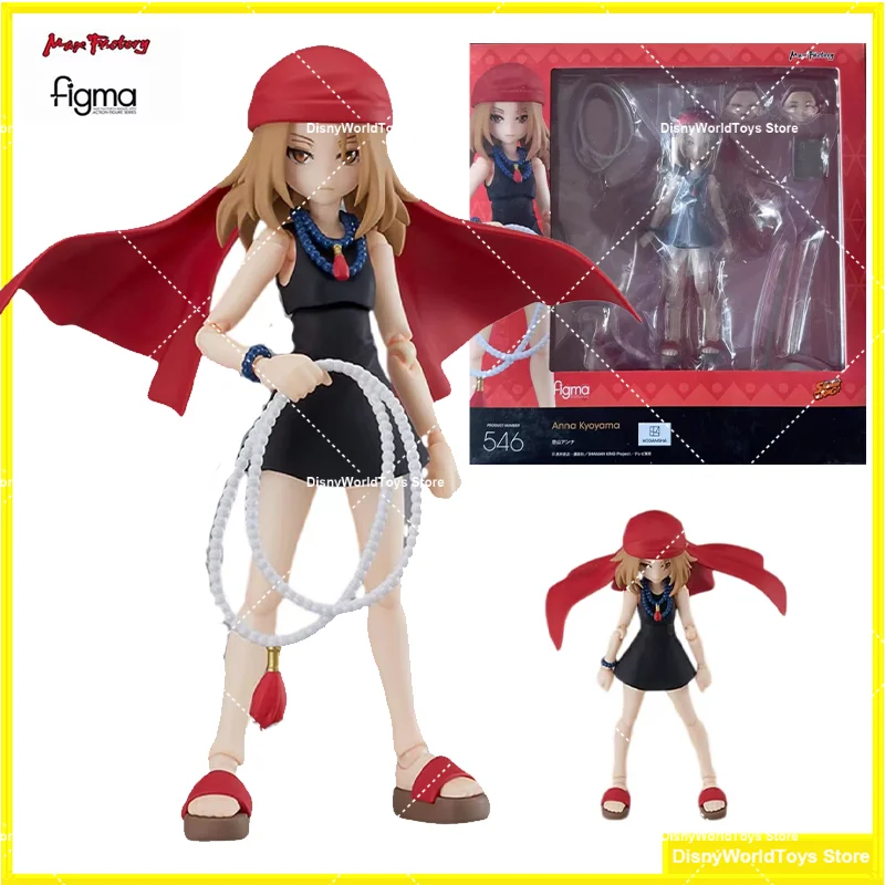 100% Оригинальный Figma 546 шаманский король Анна кайяма искусственная Коллекция аниме фигурки модели игрушки