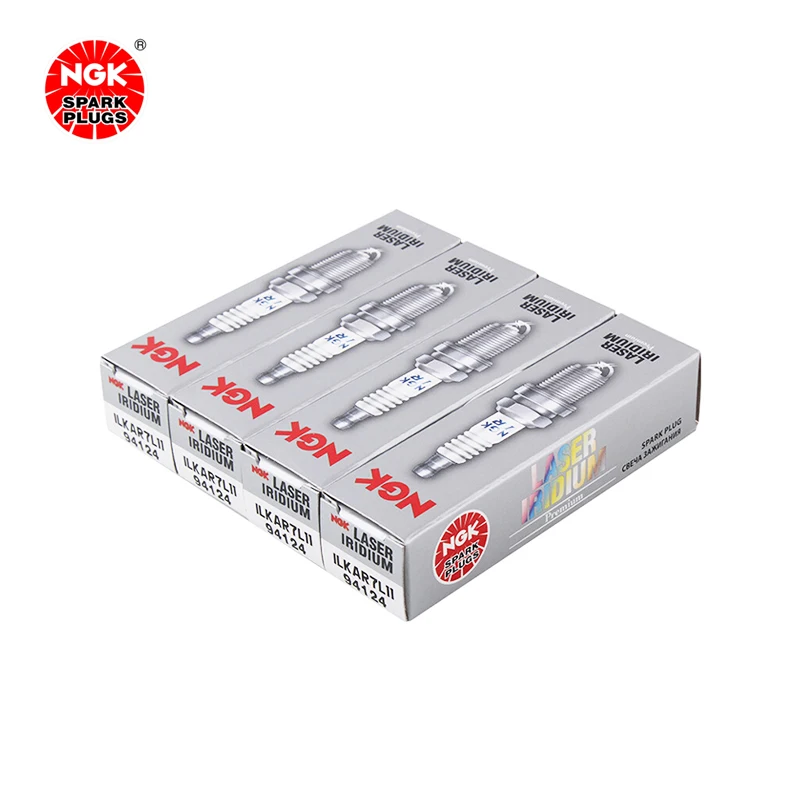 NGK Iridium Platinum Spark plug ILKAR7L11 94124 is suitable for the Atz Eccella CX-4CX-5（4PCS)