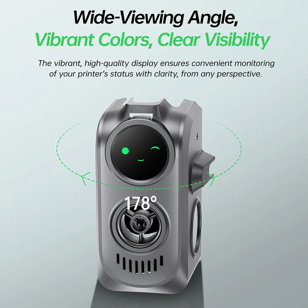 Creality Creator Knomi Hi Smart Screen UI Visualized Status Custom Colors GIFs Wide Viewing Angle for Creality Hi 3D Printer