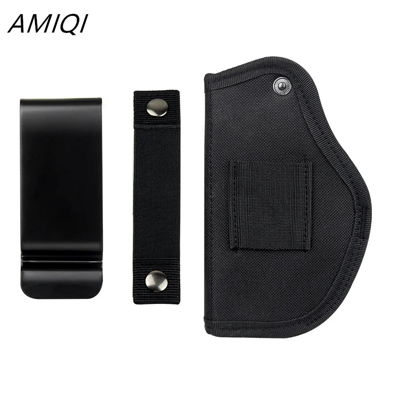 Funda Universal para pistola Airsoft, soporte de transporte oculto, Clip de cinturón, bolsa de pistola, todo tamaño, pistolas, riñonera