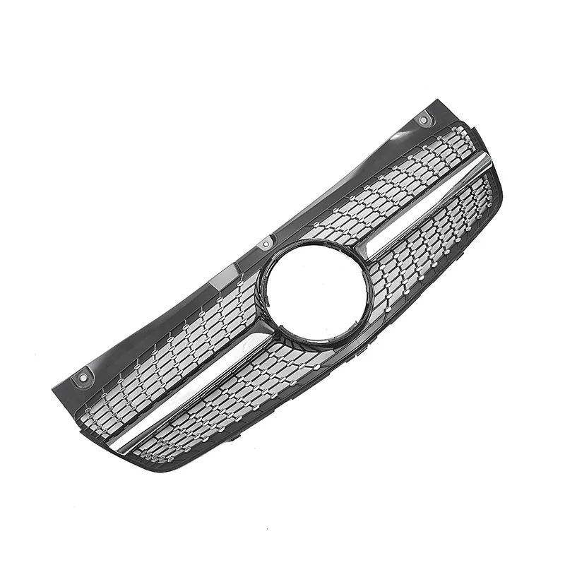 Front Grille Grill For Mercedes-Benz W639 Viano/Vito 2011 2012 2013 2014 Tuning Accessories Diamond Racing ABS Grills