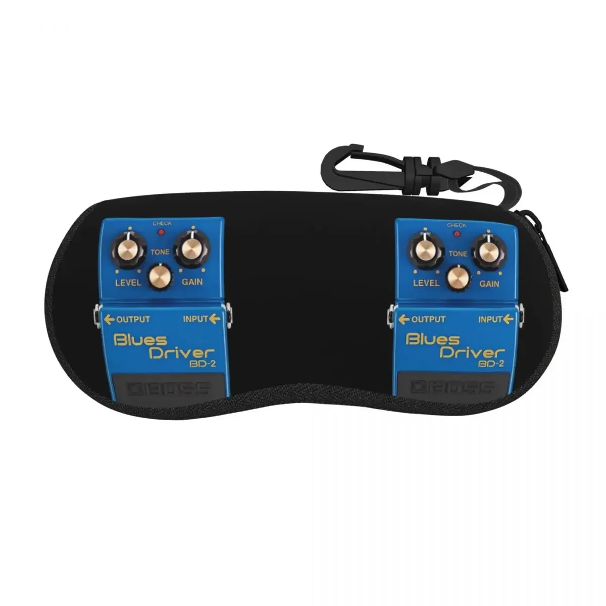 Blues Driver BD-2 Overdrive Bluesbreaker Guitar Pedal Dirty Shell Glasses Case Protective Sunglasses Box Eyeglasses Bag