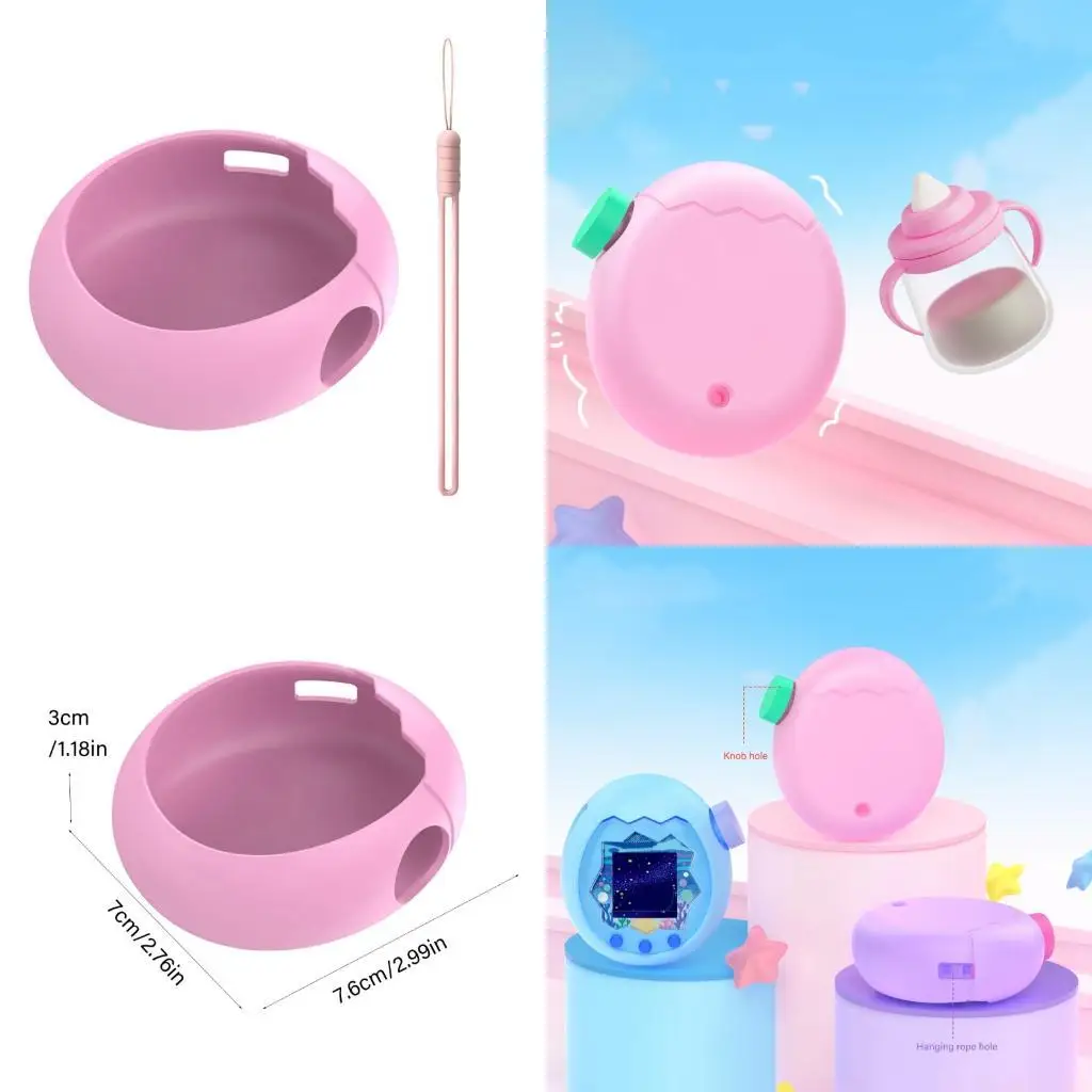 

E56B Flexible Silicone Wrap For Paradise Digital Pet Toy Lightweight Protective Cover