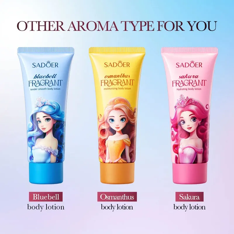 Cherry Blossom Body Lotion Improve Rough Skin Moisturizing Nourishing Brightening Hydrating Body Cream Body Skin Care Products