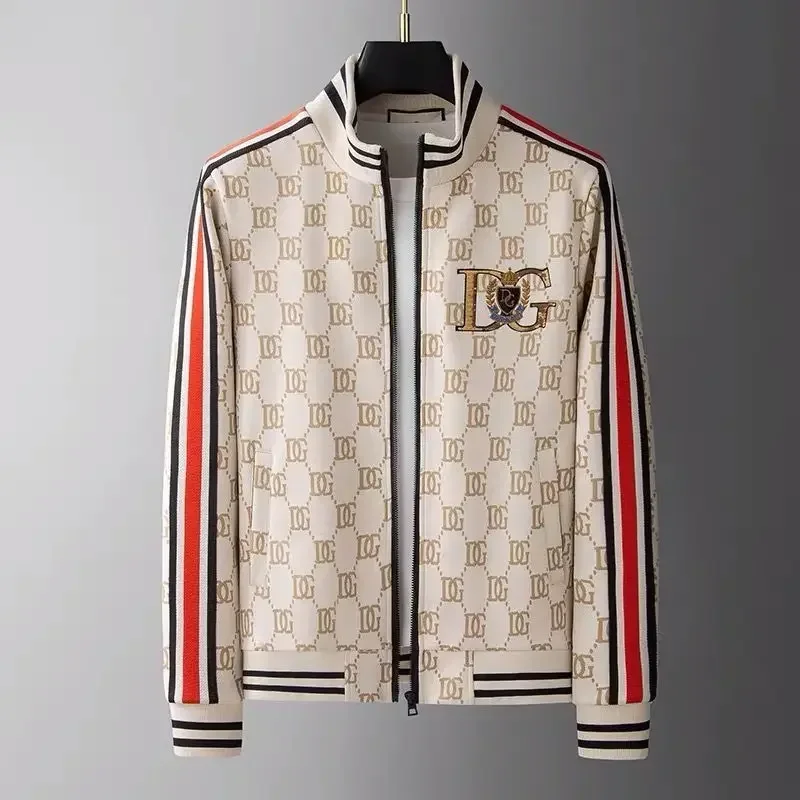 

Trend Stand-Up Jacket Casual Men's Sports Fashion Long Sleeve New Trousers Men's Clothing