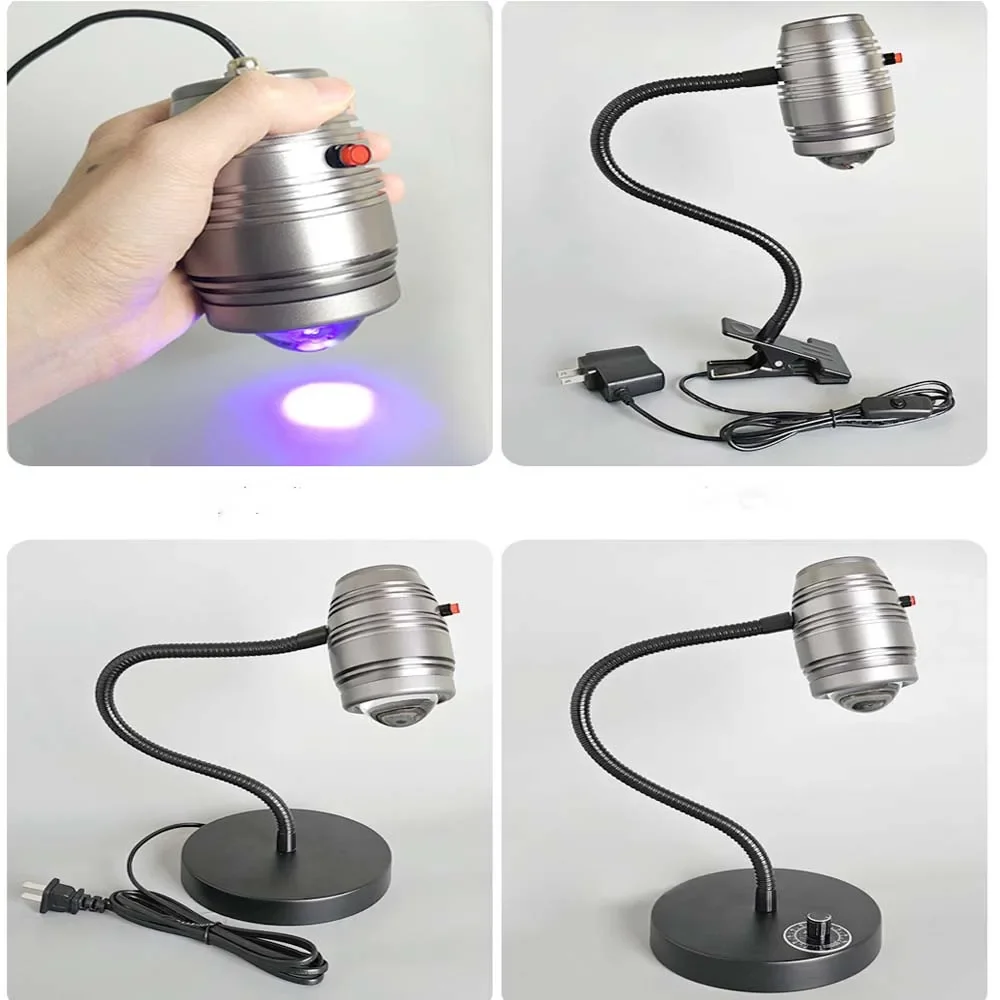 

Хорошая 100 Вт, 395 нм, 405 нм, 365 нм, светодиодная УФ-лампа для отверждения, бестеневая клейкая смола, чернила, трафаретная печать, обнаружение флуоресценции и отверждение L