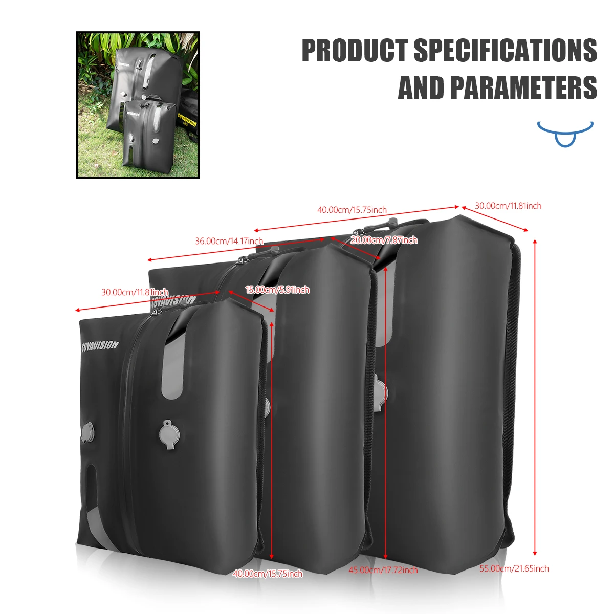 Podróżna torba próżniowa do przechowywania odzieży Wodoodporna i pyłoszczelna torba kompresyjna do przechowywania poduszek powietrznych do walizek Plecak Bagaż