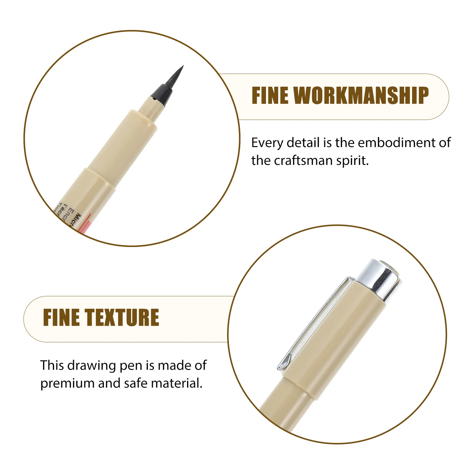 

12pcs Waterproof Sketching Pens Durable Art Markers For Journaling Bible Notes Technical Design Household Use Paint Pens