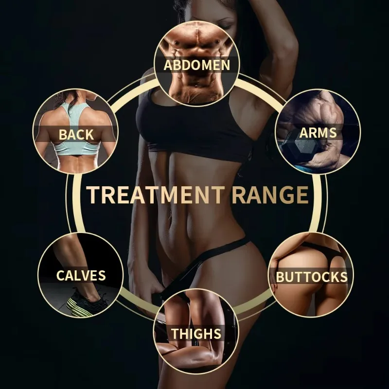 4 Handle Massage Muscle Building Ems Shaping Body Slimming Sculpting Beauty Machine with RF